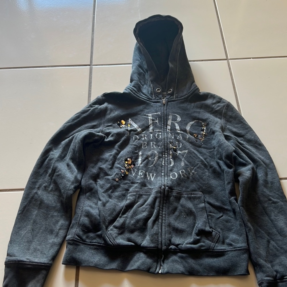 Warm cozy sweater hoodie.